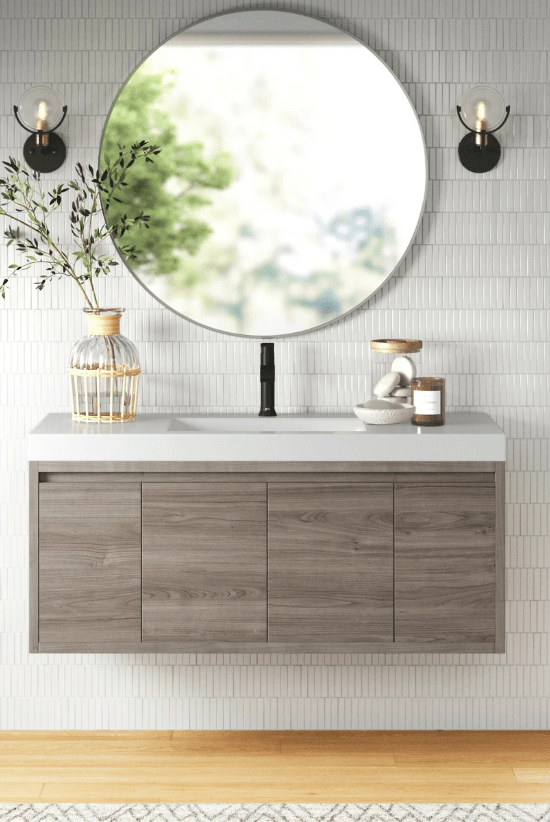 floating vanity