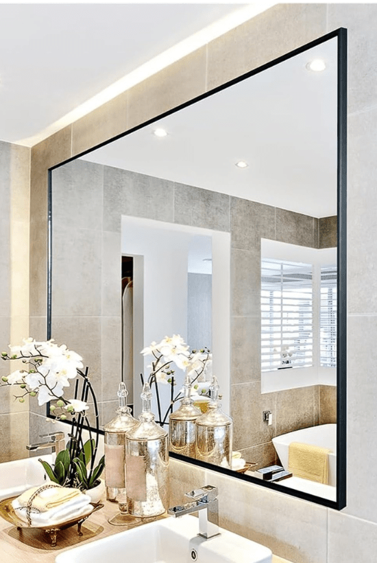 large mirror