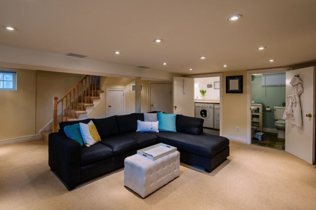 basement bathroom