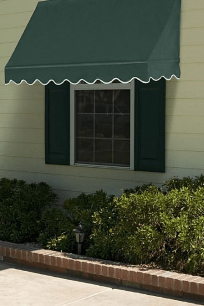 Canvas awnings