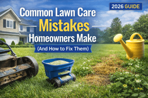 Common Lawn care mistakes
