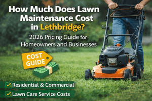Lawn Maintenance Cost in Lethbridge