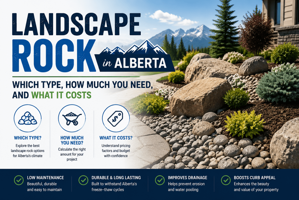 Landscape Rock in Alberta
